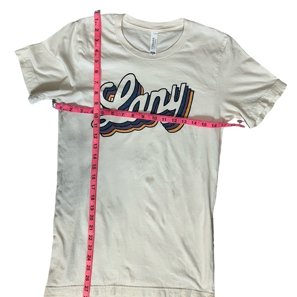 Lany Cream Short Sleeve Tee Small - Picture 4 of 7